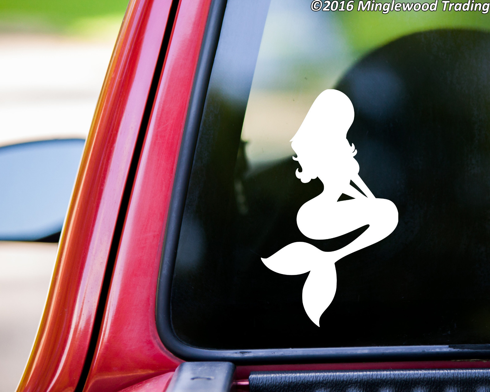 Mermaid Vinyl Decal Sticker | Water Spirit Siren |