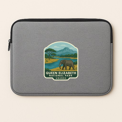 Queen Elizabeth Uganda Iron On Heat Transfer Vinyl HTV World National Parks