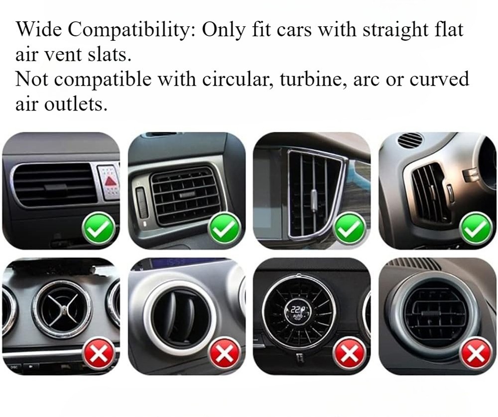20Pcs Car Air Outlet Decorative Strips Interior Upgrade Styling Trim Accessories