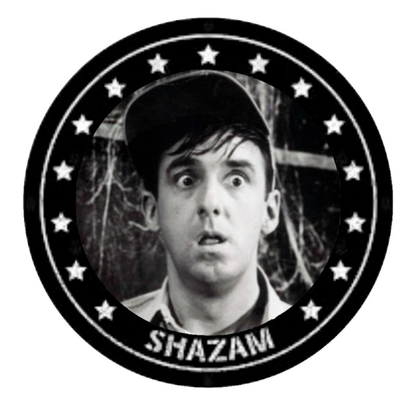 Andy Griffith Show (Gomer Shazam) – 4" Vinyl Decal Car Cooler Laptop Smoker Bar
