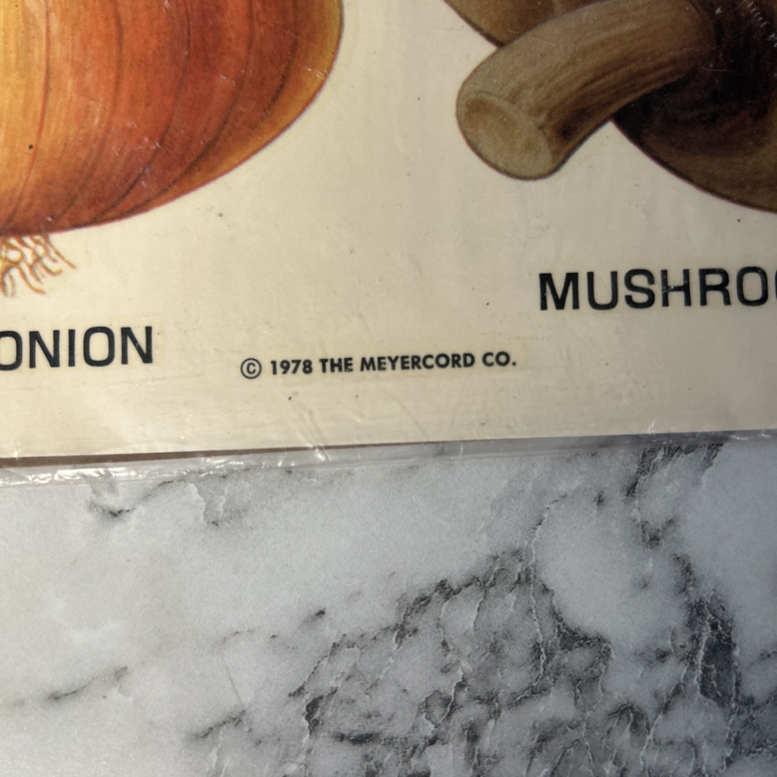 Vintage Meyercord Decals Lot Grain And Vegetables Retro Kitchen Decor Restaurant
