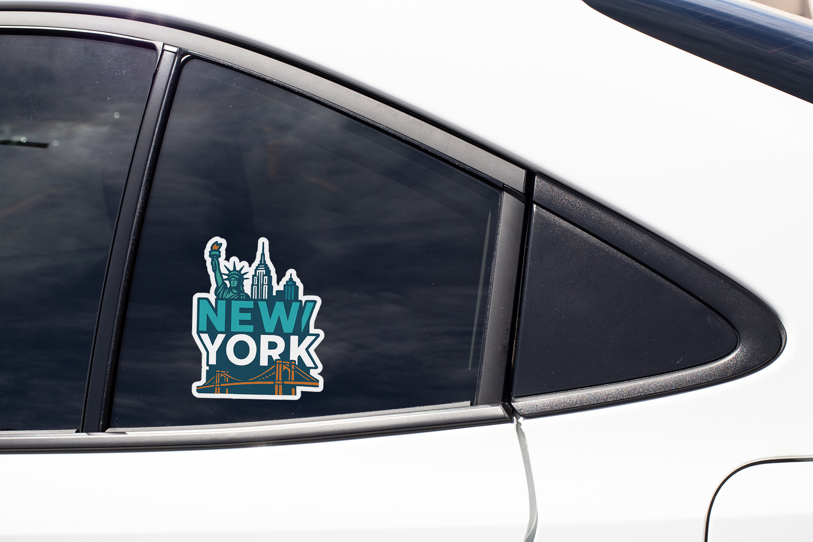 New York Sticker Decal Vinyl Die-Cut City Skyline Landmark Design