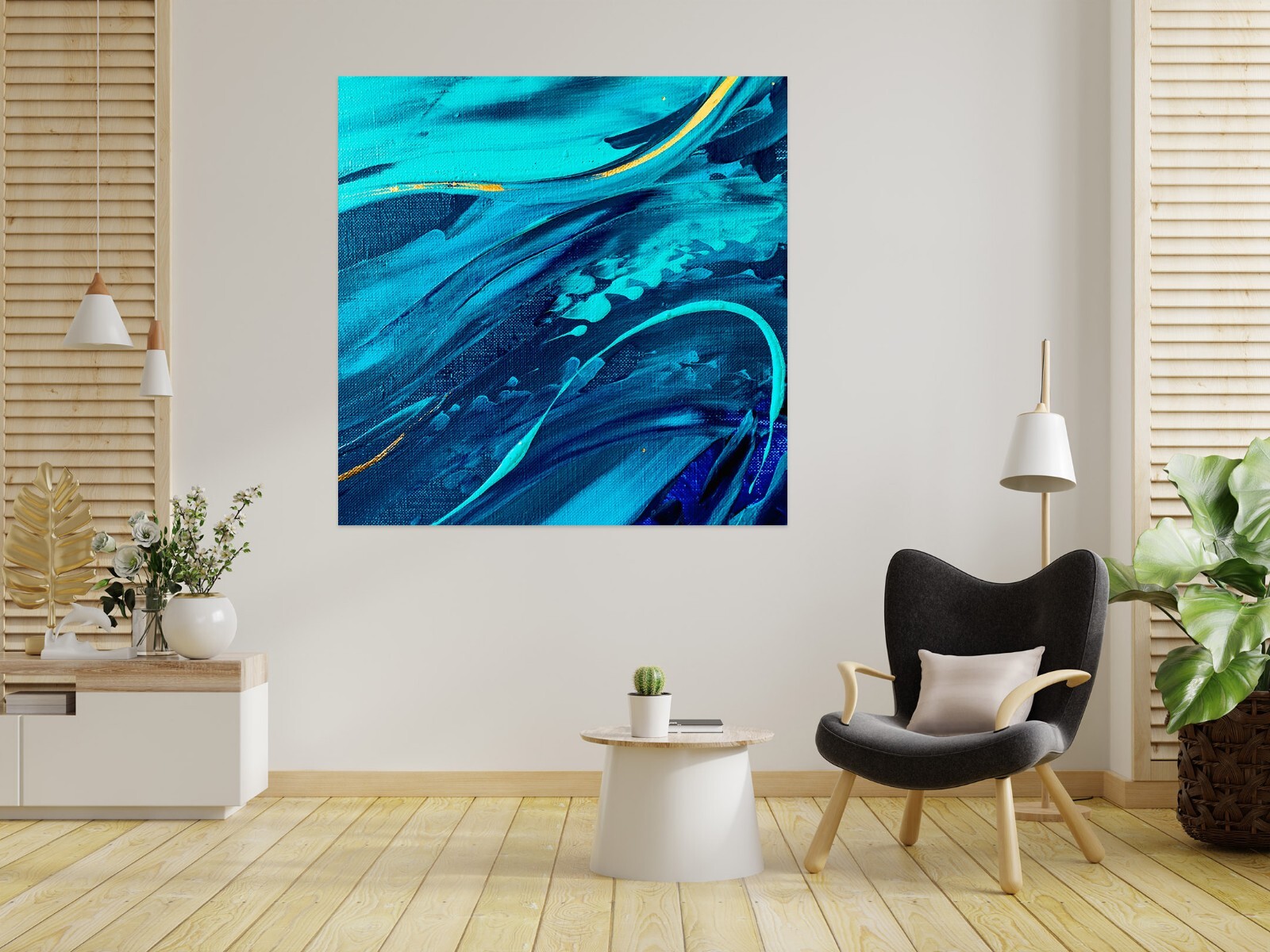 3D Blue Picture A610 Wall Stickers Wall Murals Wallpaper Skromova Marina Amy