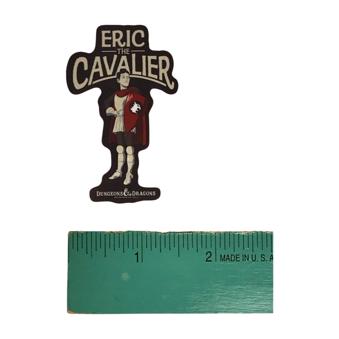 Eric the Cavalier Dungeons & Dragons Sticker