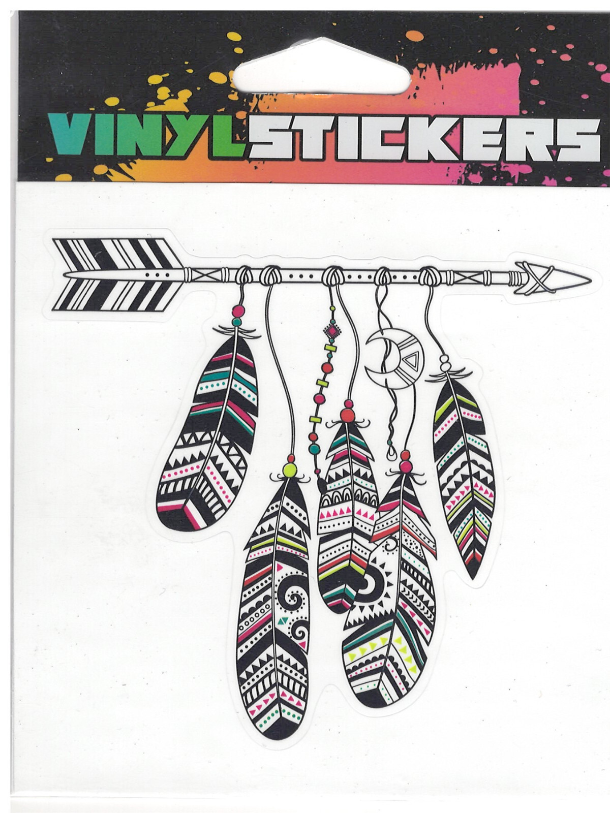 Feathers High Quality Vinyl Sticker UV/Weather Resist
