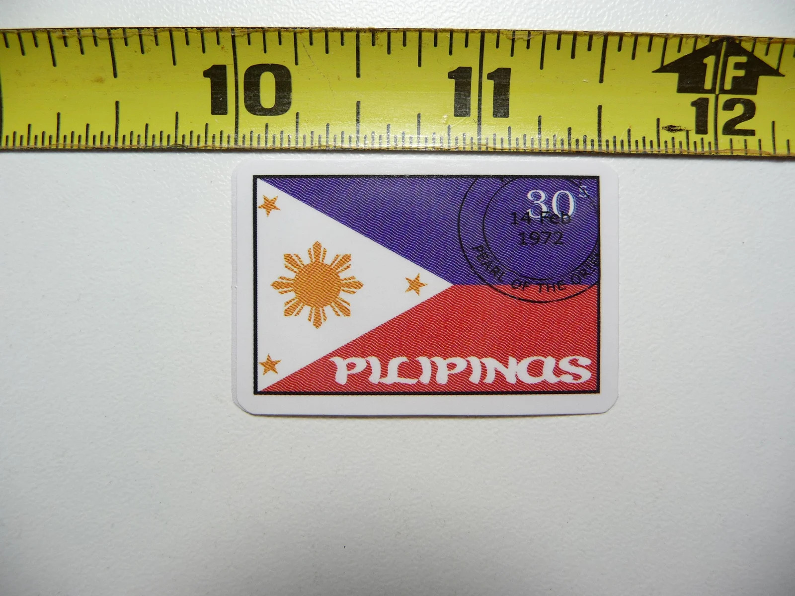 PHILIPPINES SMALL STICKER DECAL TRAVEL VACATION MEMORY FUN FUNNY