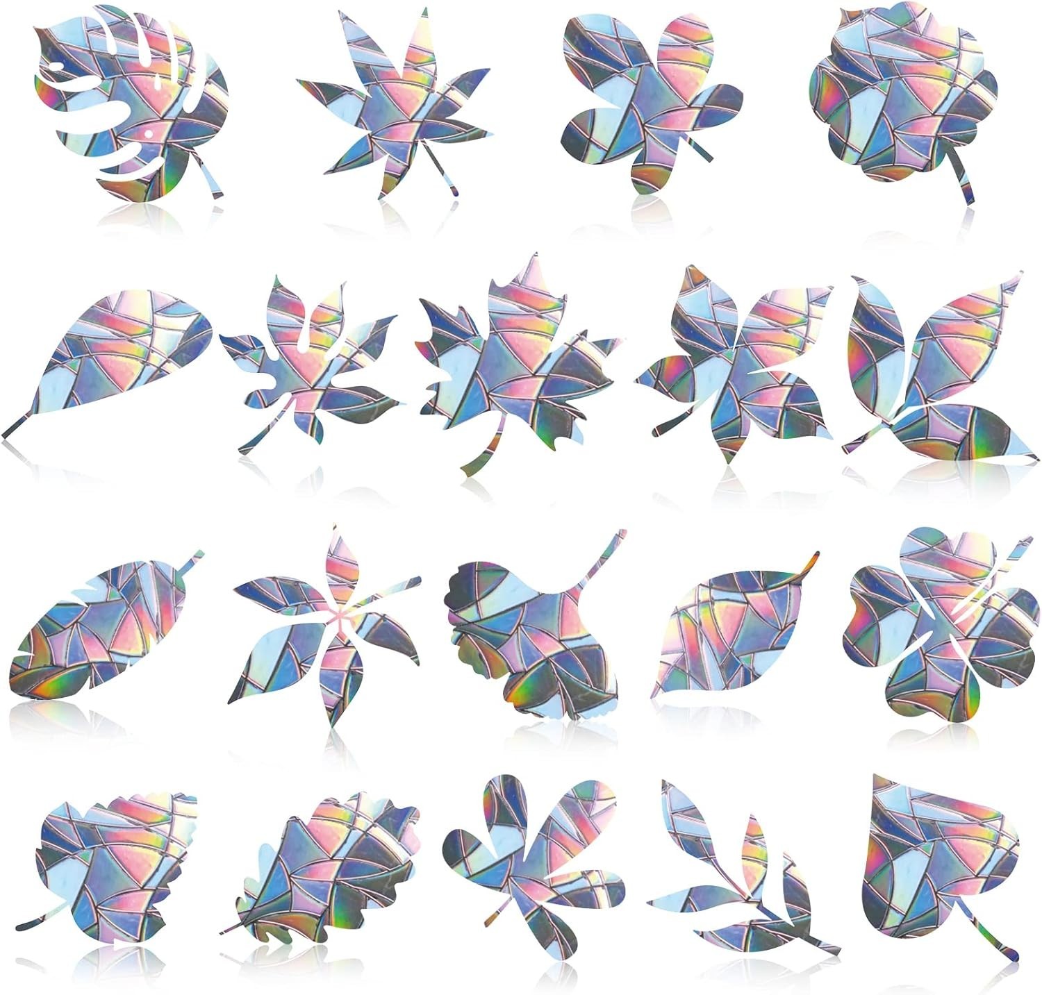 32 Pieces Window Decals for Bird Strikes Anti Collision Window Clings Decals …