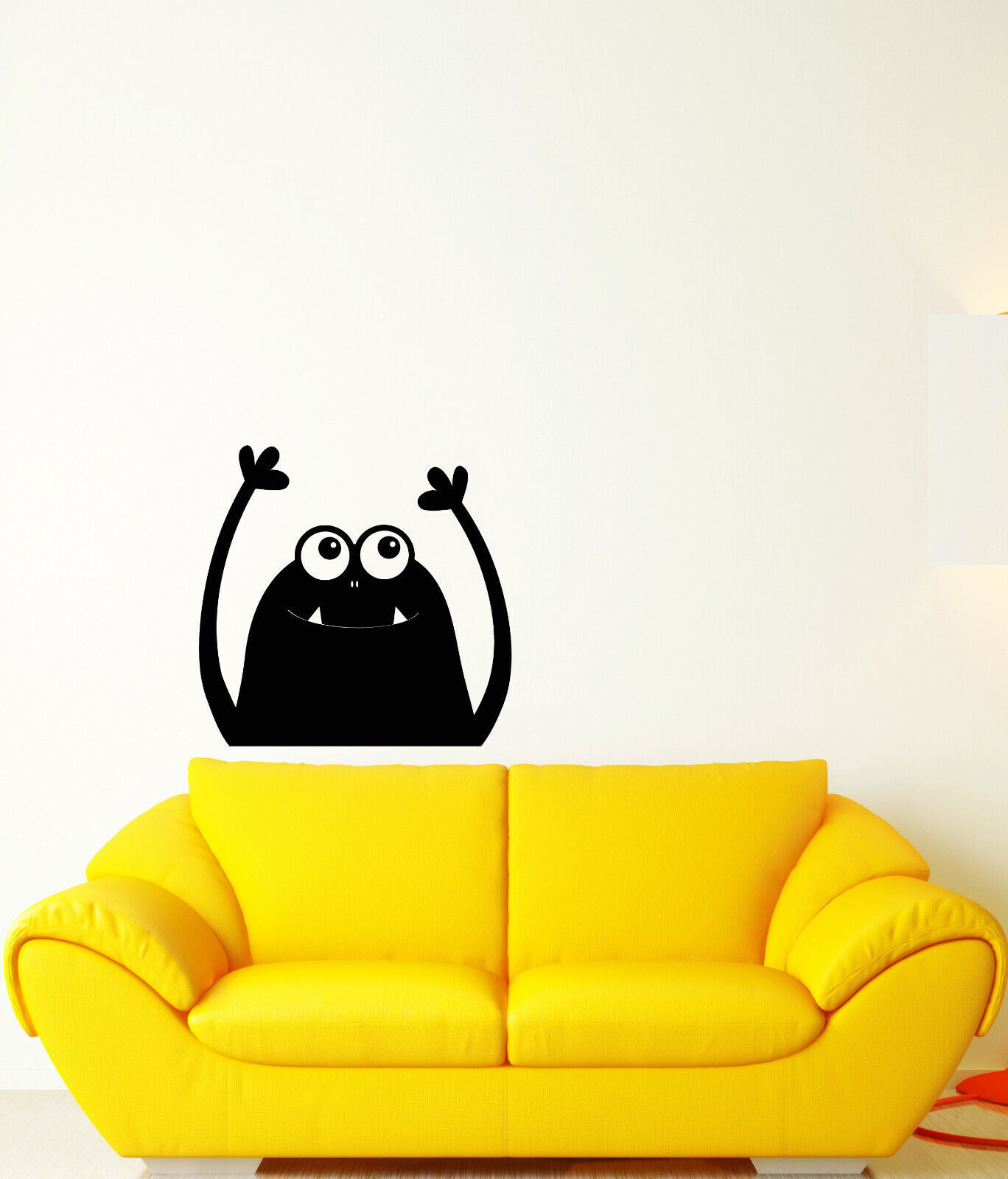 Vinyl Wall Decal Cartoon Funny Monster Children's Playroom Decor Stickers 3633ig