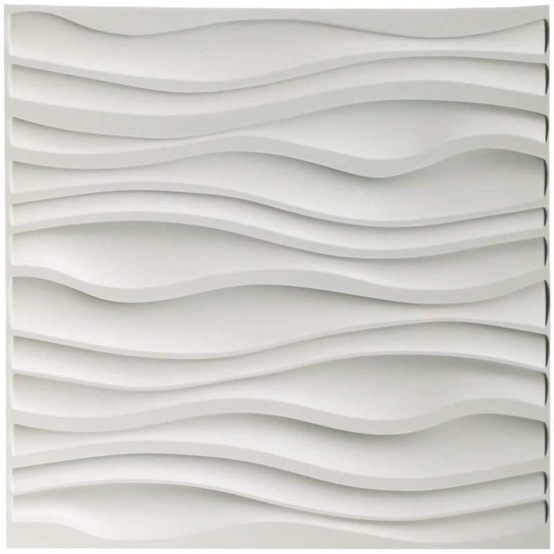PVC 3D Wall Panels Lightweight Fire Resistant Easy DIY Living Room Bedroom New
