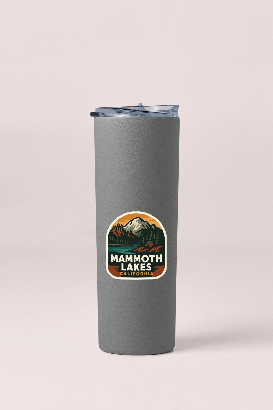 Mammoth Lakes Sticker Decal Vinyl Die-Cut City Skyline Landmark Design