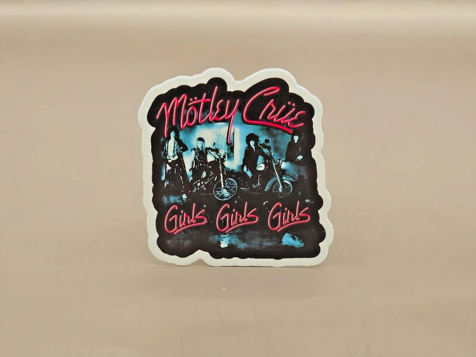 Motley Crue Inspired Stickers 80's Hair Rock Heavy Metal Glam Band Vinyl Decals