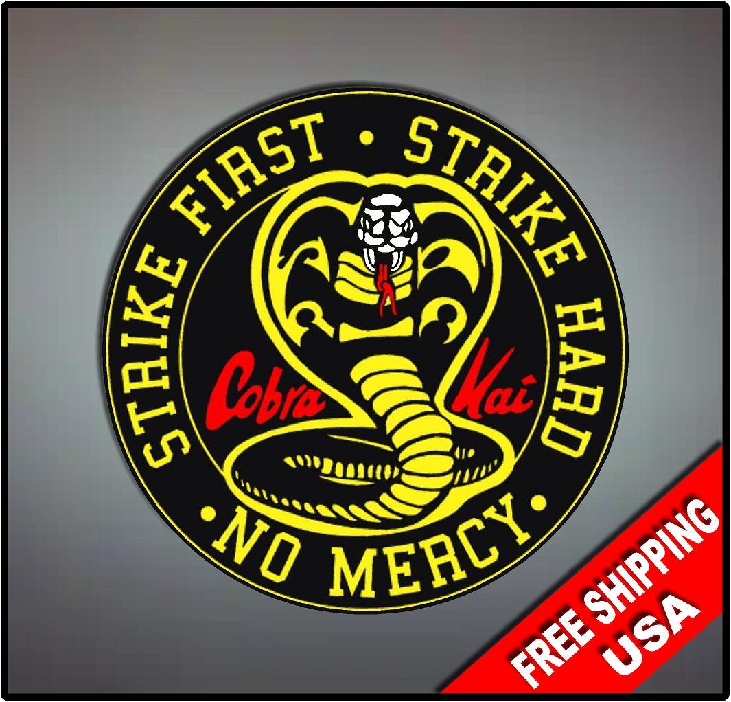 Cobra Kai Vinyl Wall logo Decal Sticker nostalgia Karate Kid