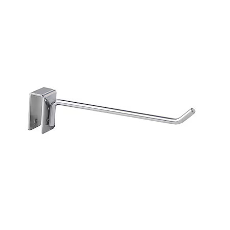 Econoco H6 Hook 6", Chrome, 96Pk