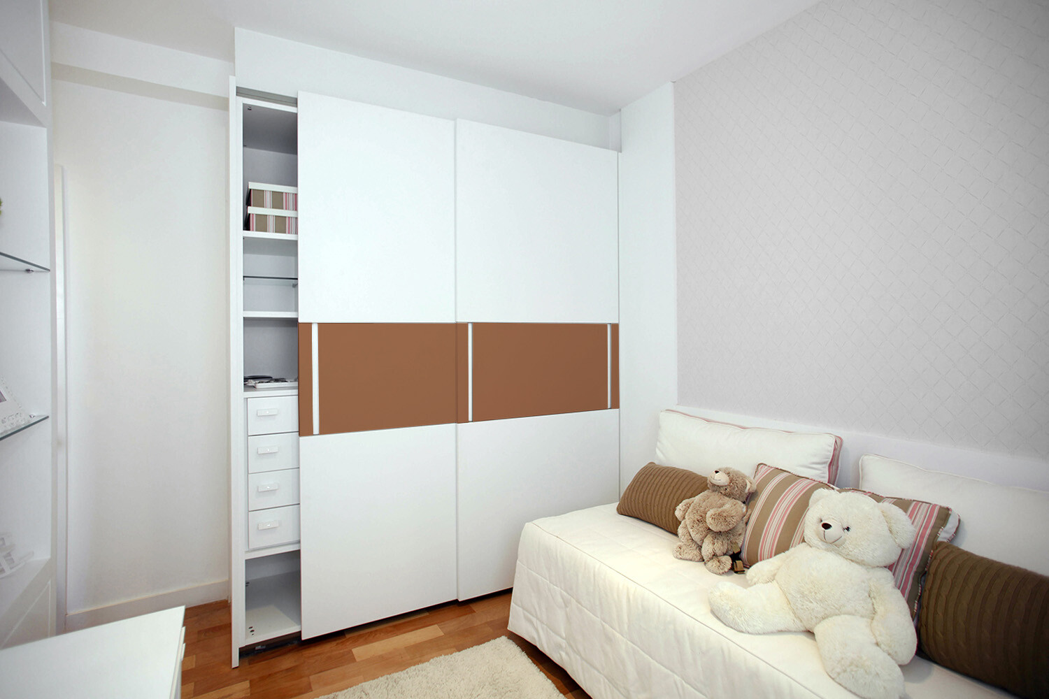 Wall Door Furniture Adhesive Decorative Sticker Decal Copper 100×50