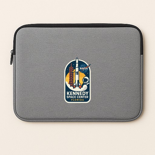 Kennedy Space Center Florida Iron On Heat Transfer Vinyl HTV Die-Cut Symbolic