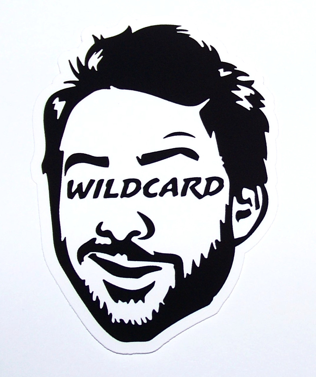 ALWAYS SUNNY Die Cut Bumper Sticker Decal TV Comedy CHARLIE Wild Card