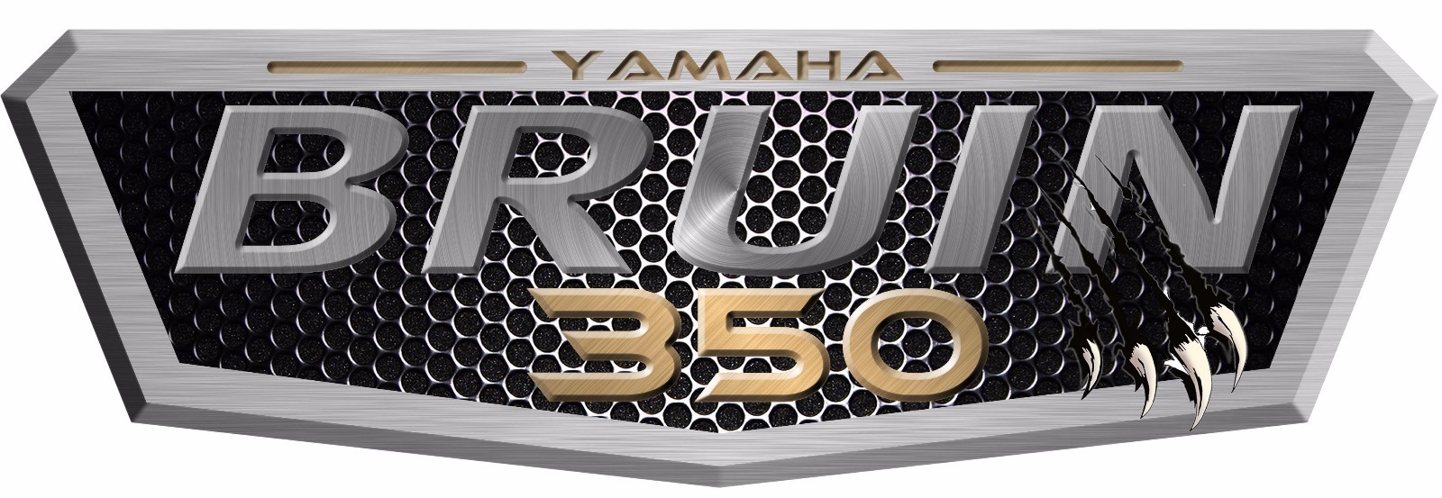 Yamaha Bruin 250 350 OEM ATV Tank Plastic Decal Graphic Sticker Kit upgrade