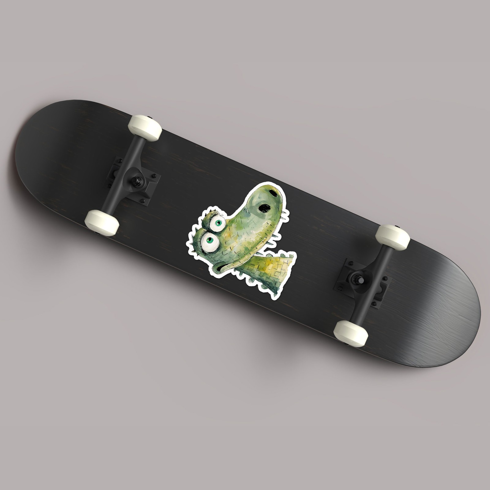 Funny Crocodile Gator – Vinyl Decal Sticker – Car Window Laptop – ebn12292