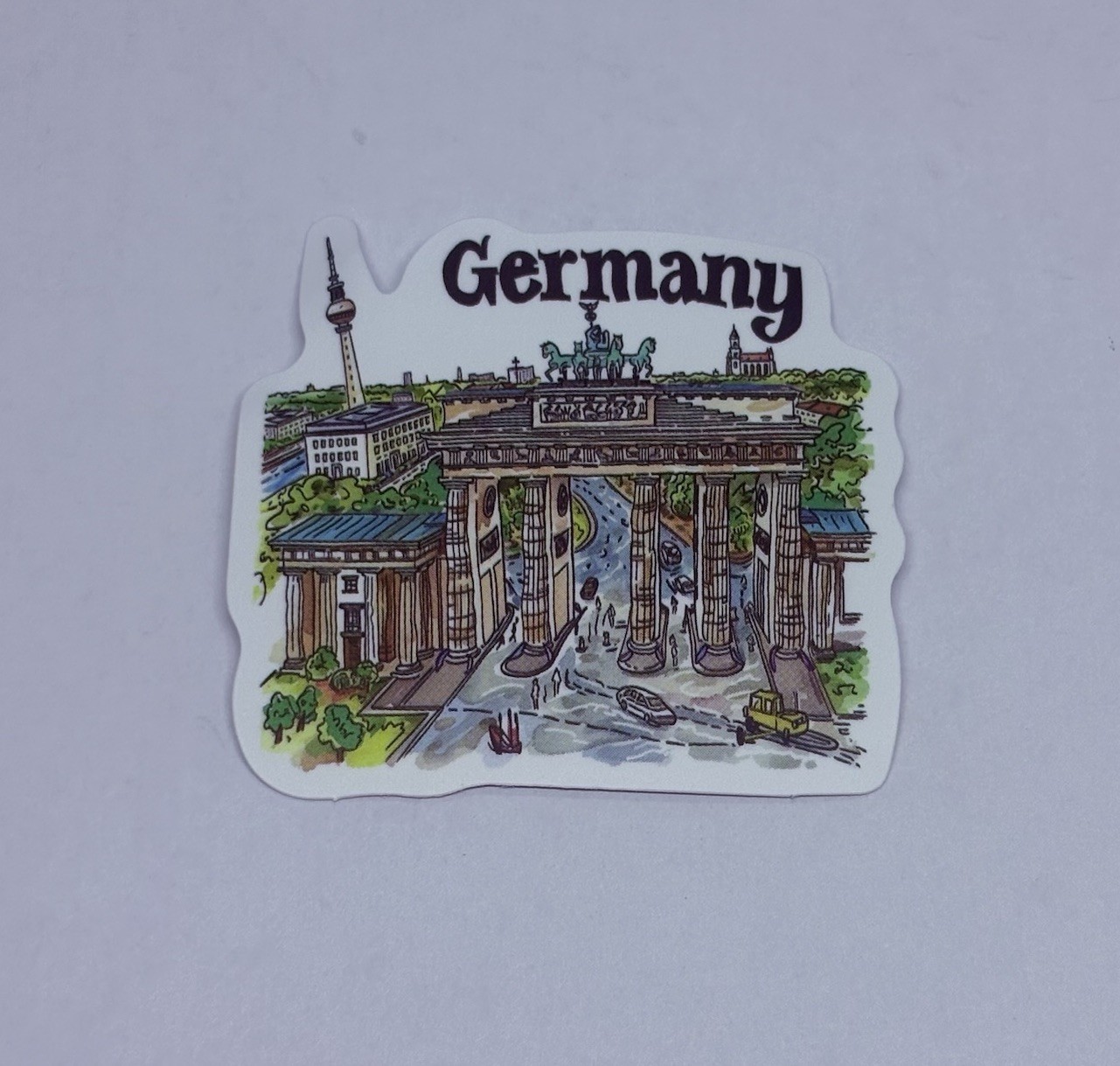 Germany Sticker Brandenburg Gate Travel City Tour Art Decal Vinyl Souvenir Tc9