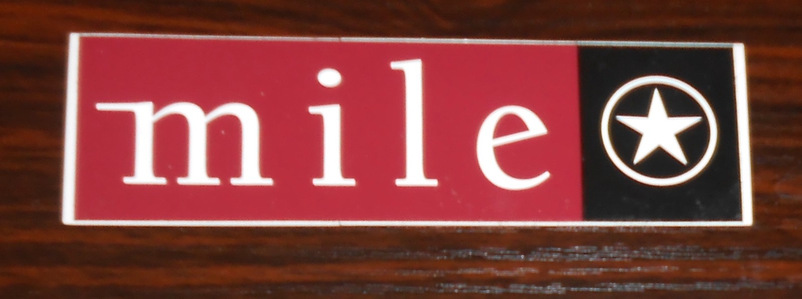 Mile Driving Under Stars Sticker Promo Alt Rock RARE 5.25×2.5