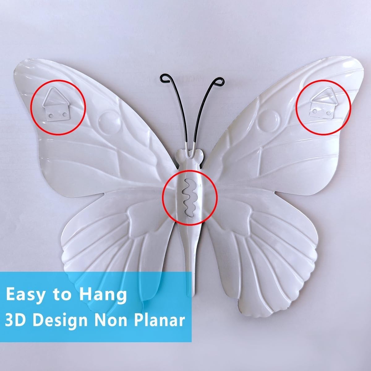 Decorative Butterfly Yard Art – Patio Balcony Wall Hangings
