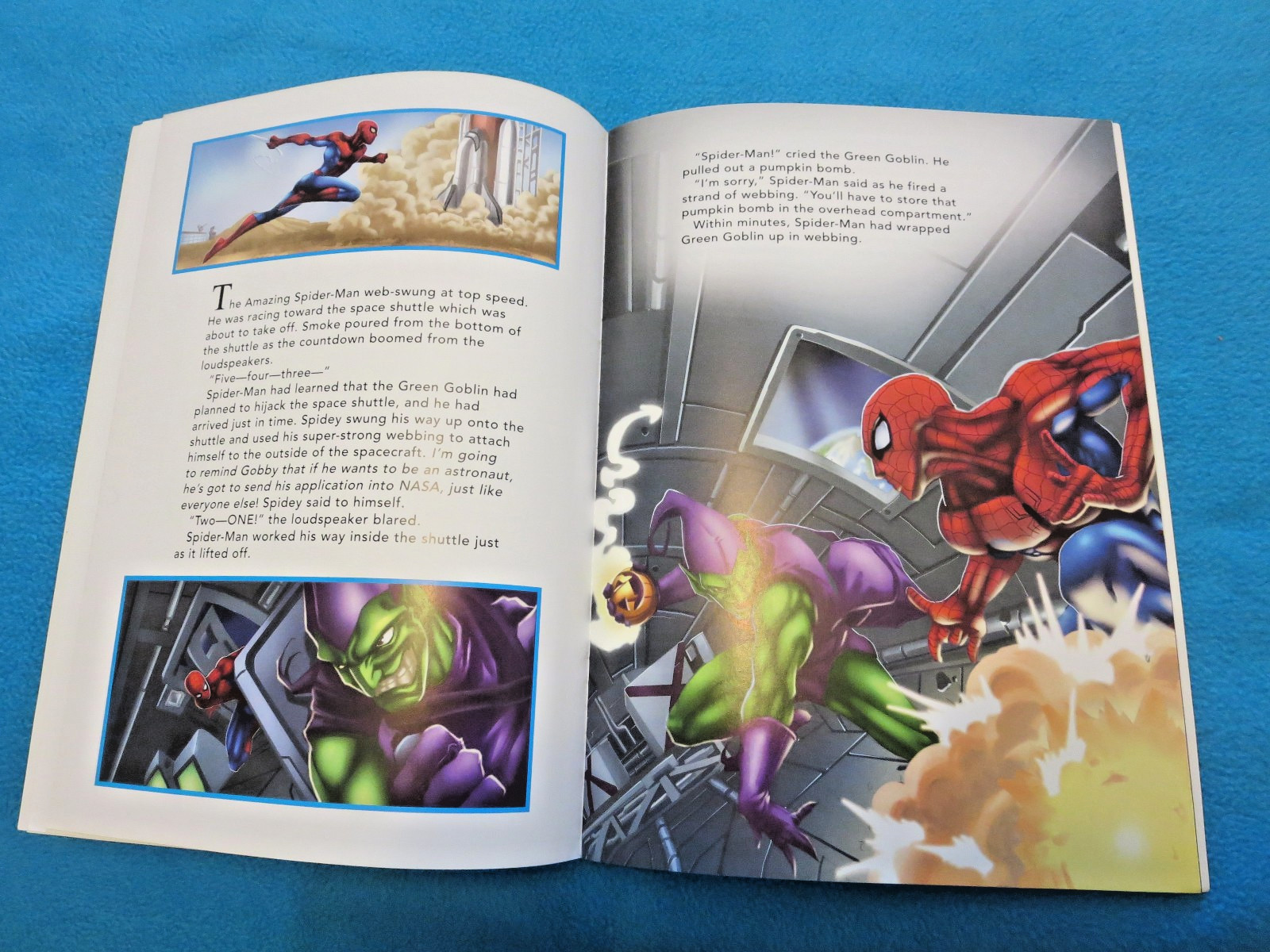 Marvel Heroes Blast Off! Wall Clings Paperback Book