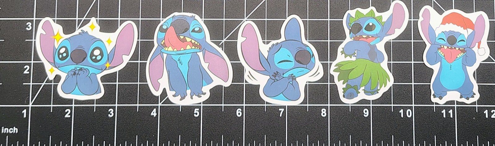 50pc Hawaii Space Alien Sticker Lot Animated Luau Creature Vinyl Decals