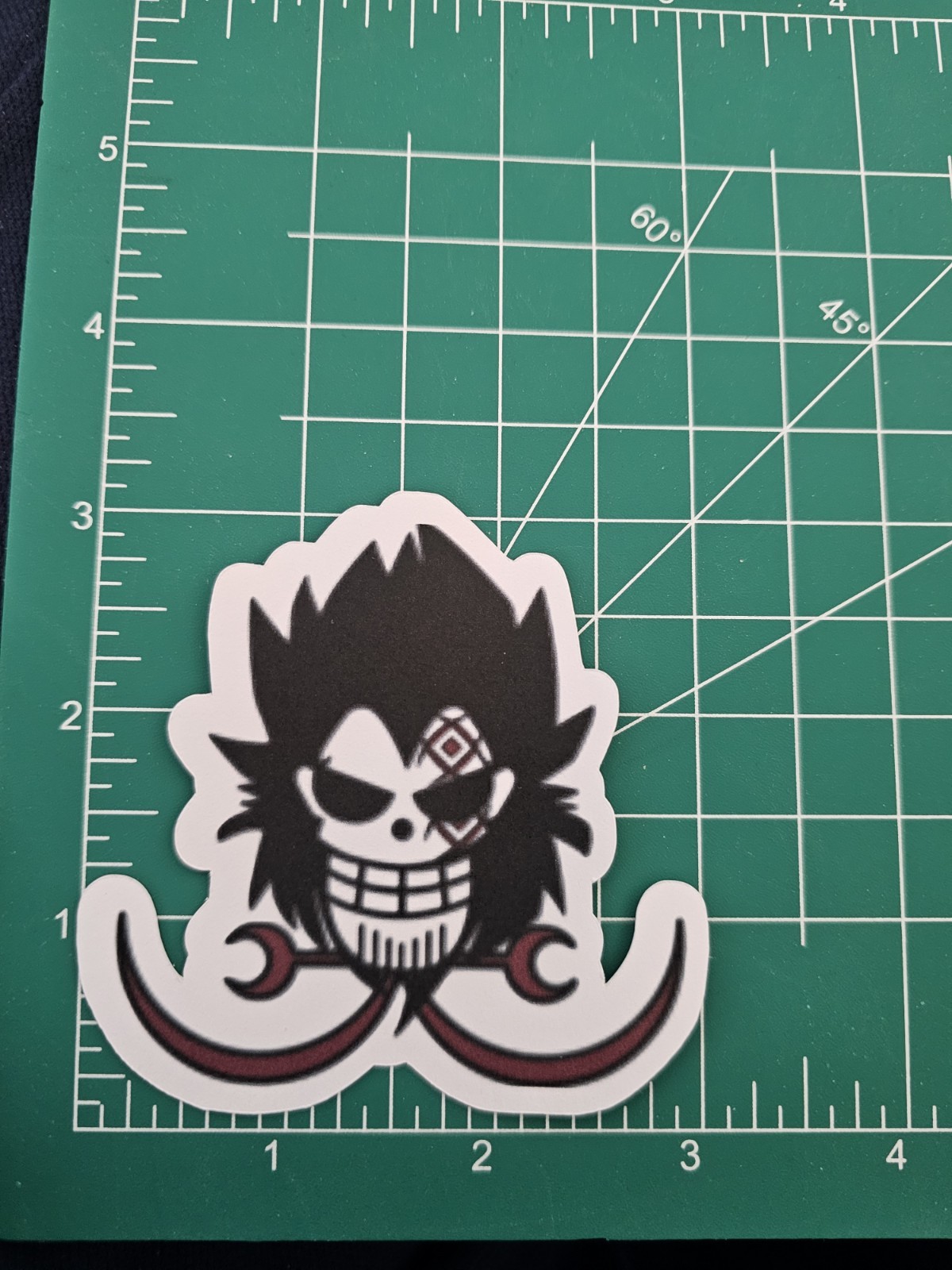 Matte Anime One Piece Stickers