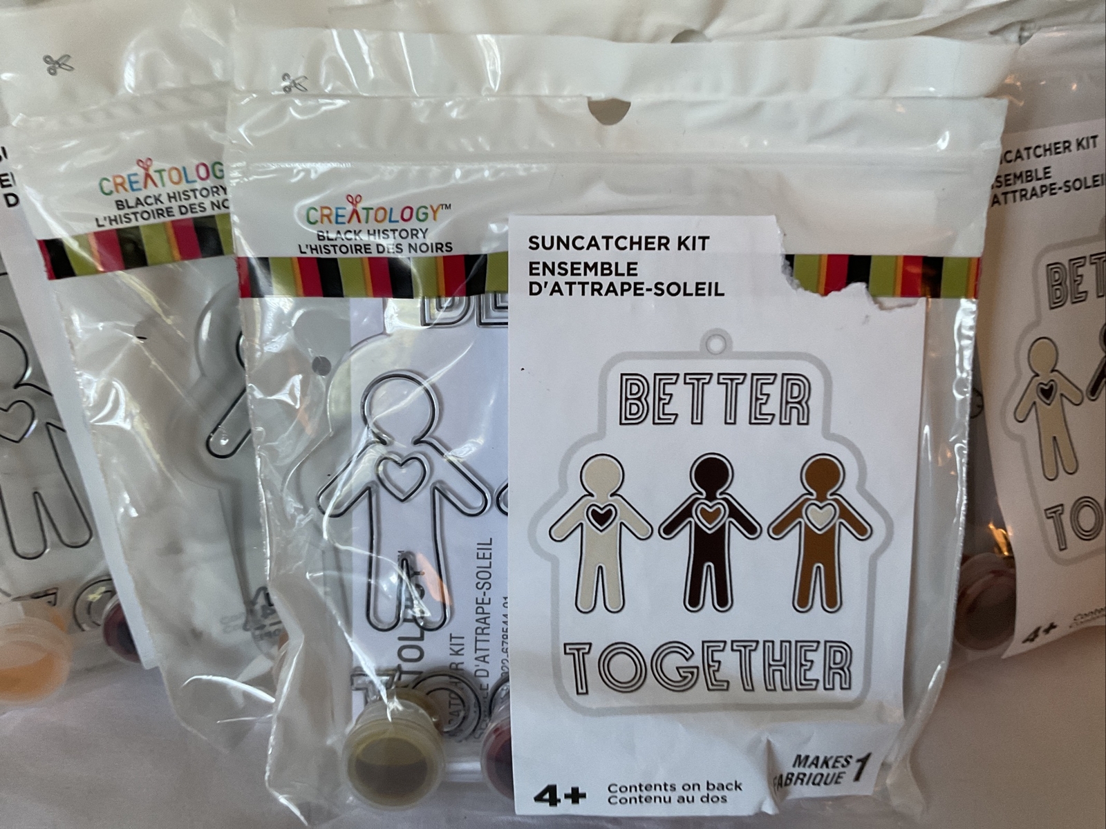 Better Together Black History Month Suncatcher Kit Lot Of 6 For Ages 4 And Up