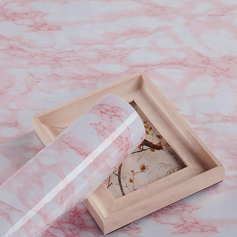 24"*39"/118"/197" Marble Contact Vinyl Paper Self Adhesive Peel Stick Wallpaper