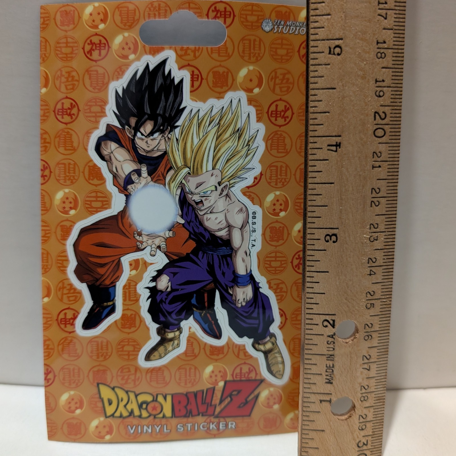 Dragon Ball Z Father And Son Kamehameha Sticker Official Collectible Vinyl Decal