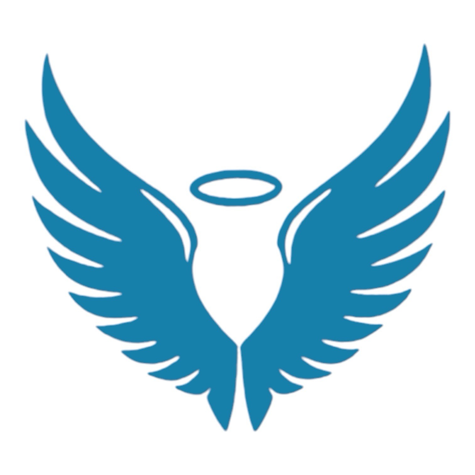 Angel Wingsdesign # 1 Decal for car Windows Laptops most Smooth Surfaces