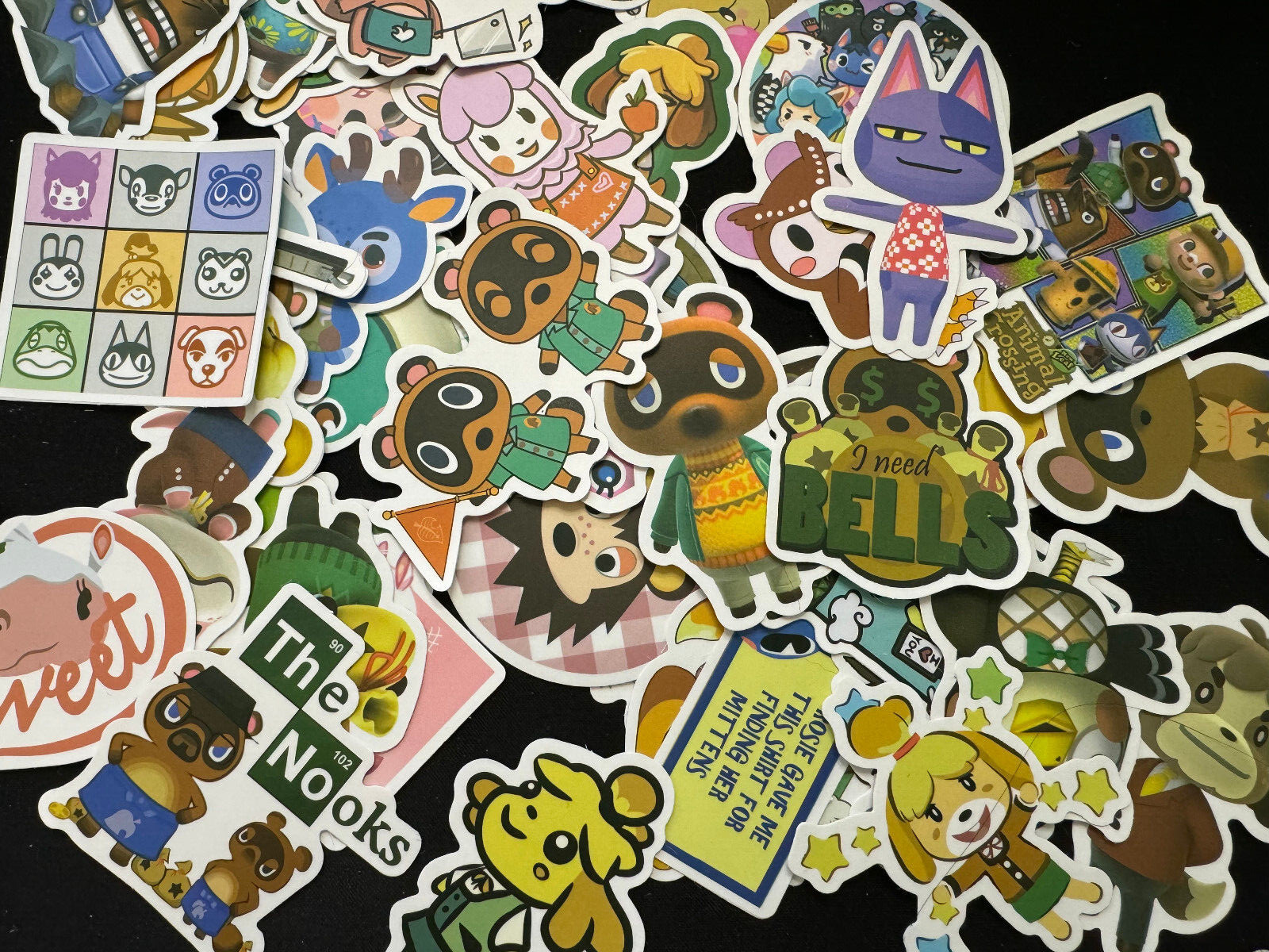 Video Games Stickers -Lot Of Random 15 – Super Mario – Pokemon – Fortnite & More