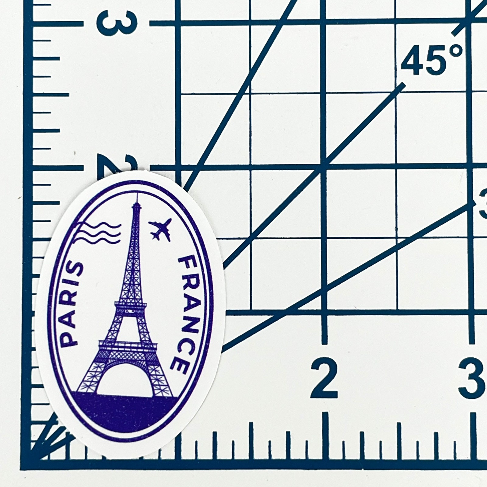 Paris France Vinyl Sticker Eiffel Tower Travel Souvenir Laptop Graphic Gift Art