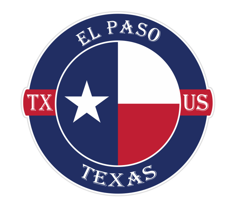 El Paso Texas Sticker Decal A1209
