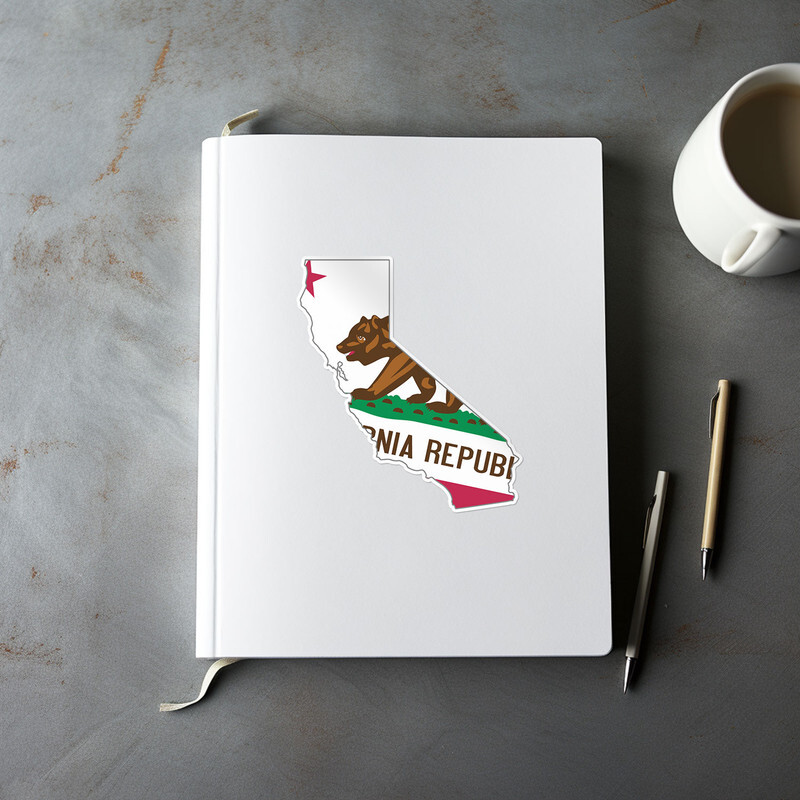 California State – Car Bumper Sticker Vinyl Art Decal – ID1