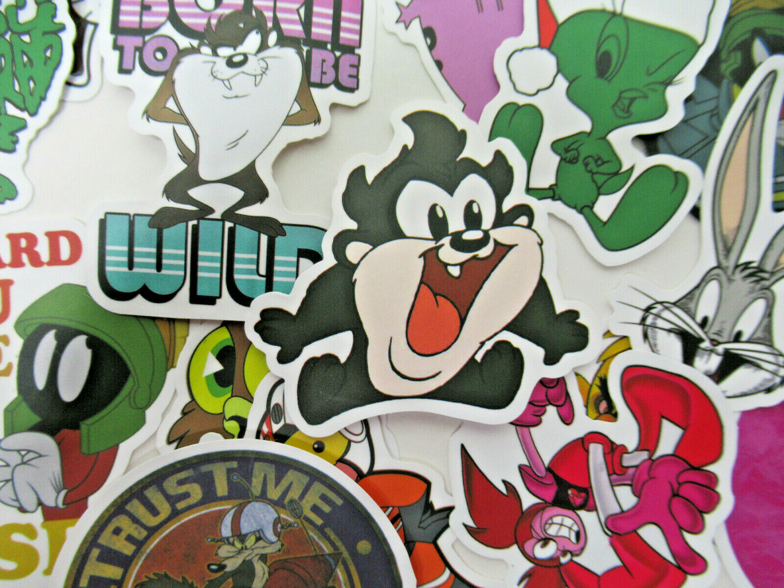 50pc Random Looney Tunes Phone Laptop Water Bottle Decal Sticker Pack