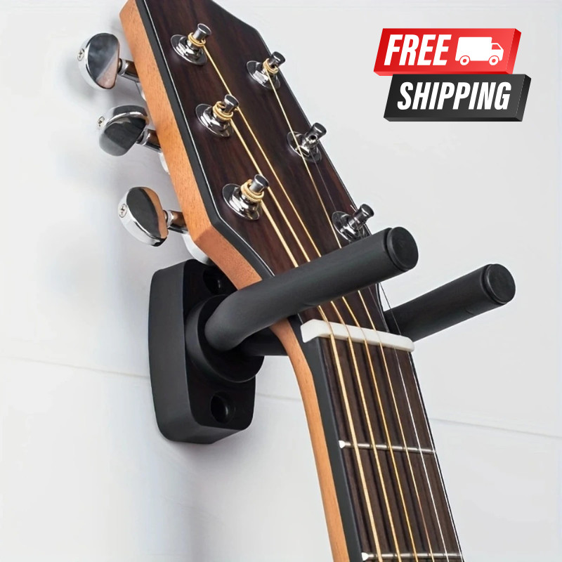Guitar Holder Wall Mount Hanger Hook for All Types of Guitar with Screw for Home