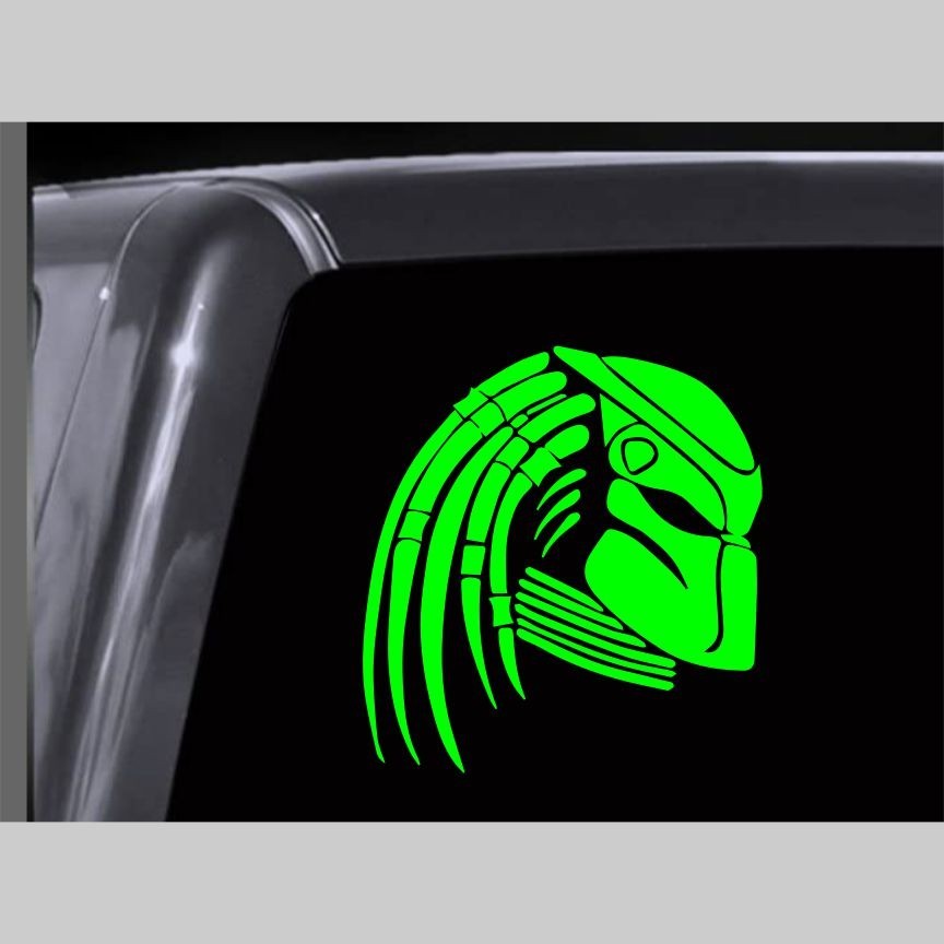 Predator Vinyl Decal. Car Window Sticker