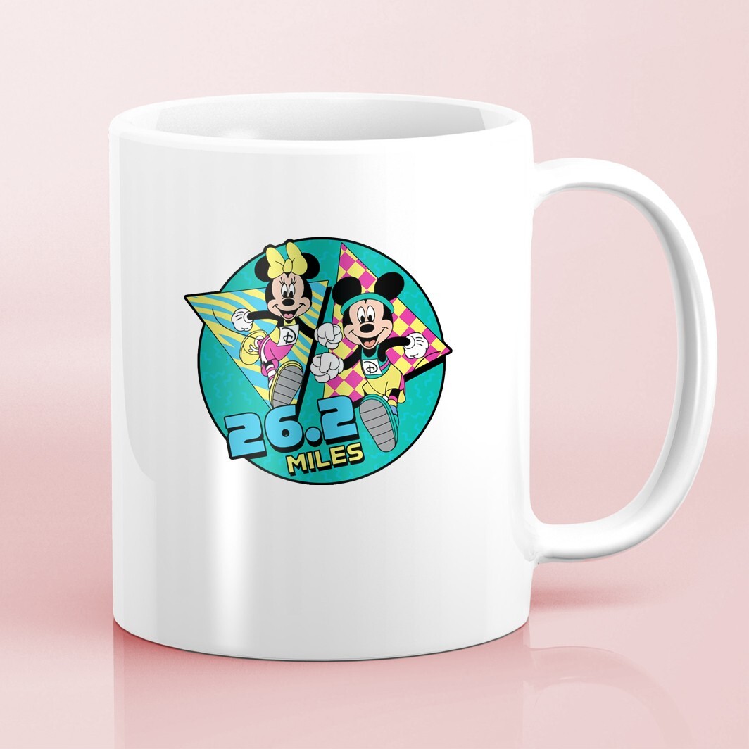 RunDisney Marathon Weekend 2023 Mickey 26.2 Miles CHARACTER Water Bottle Sticker