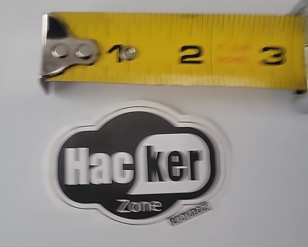 Hacker Zone Sticker