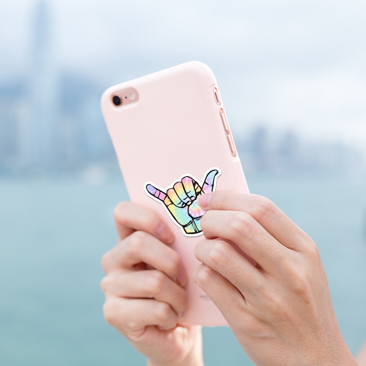 50 pcs Waterproof Vinyl Stickers Iridescent Style Luggage Phone Laptop Fridge