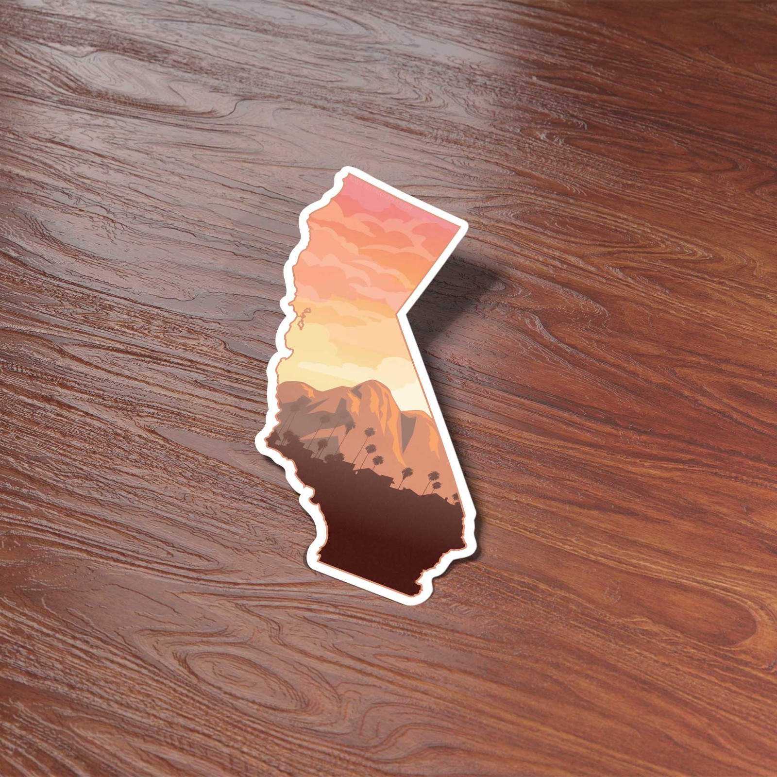 Southern California Sunset Sticker