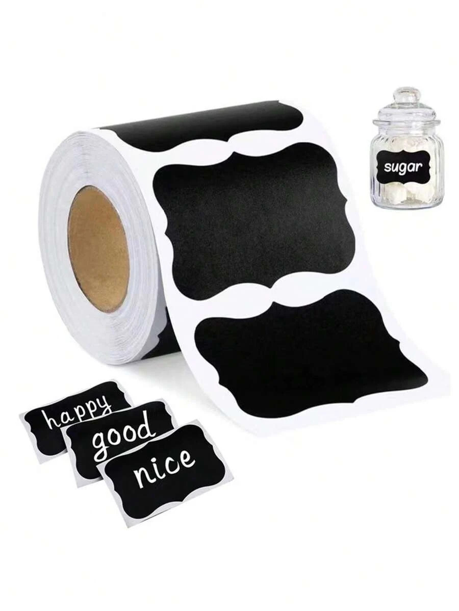 120pcs Chalkboard Label Stickers Waterproof Jar Labels Kitchen