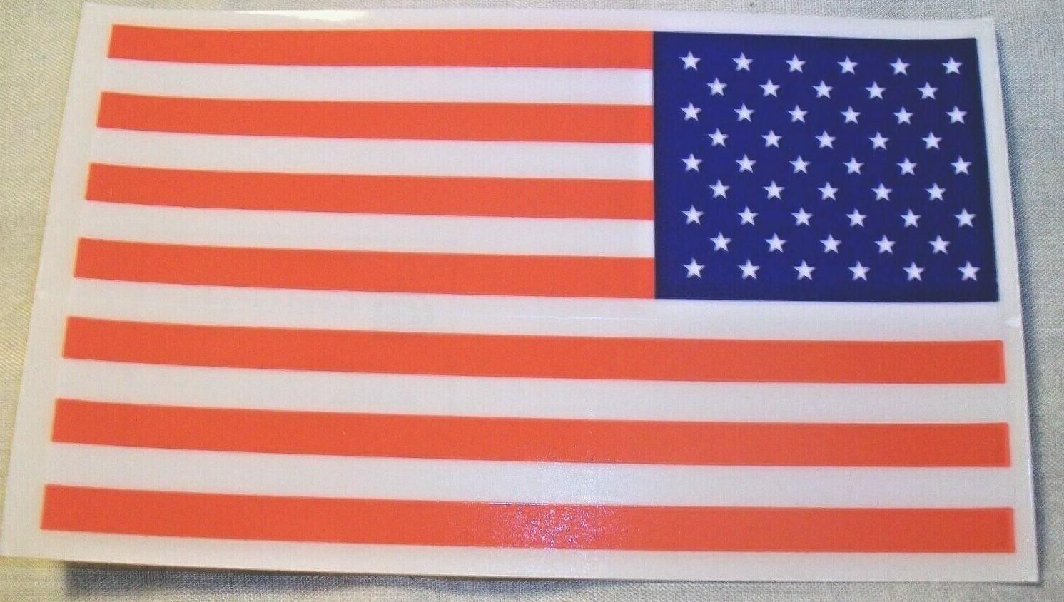 Car Window 3"x 5" American Flag Sticker DECAL Window Cling