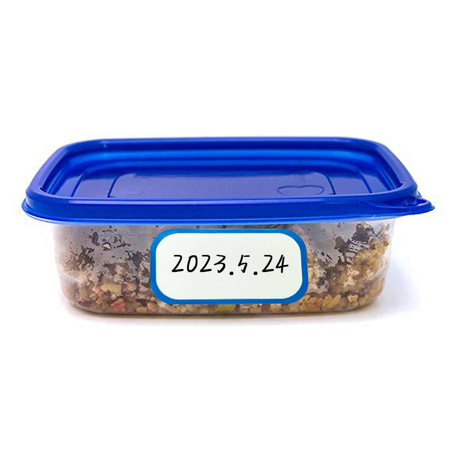 300 PCS Food Storage Bags Stickers Labels For Refrigerator 2.5x5cm / New