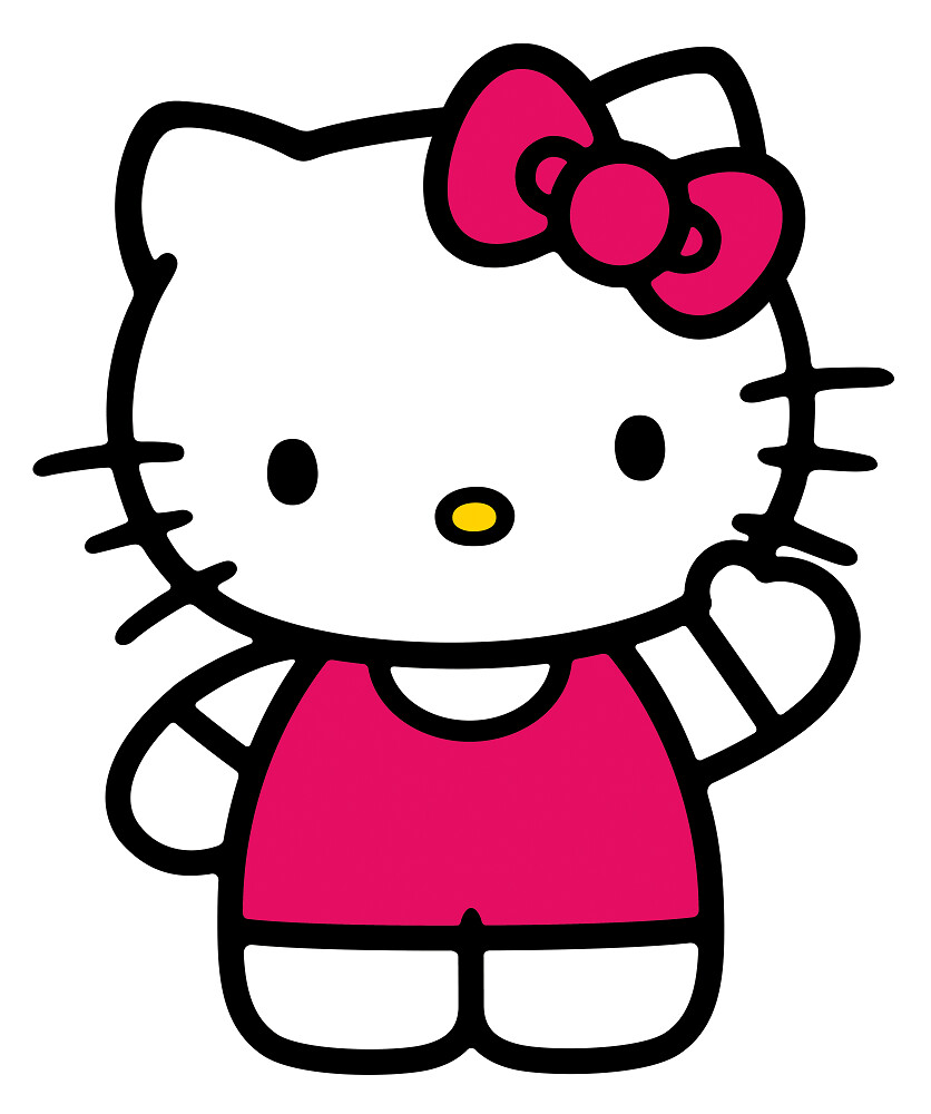24 STYLES– Hello Kitty Wall Decal Sticker Girls Room Removable Decor Art Sanrio