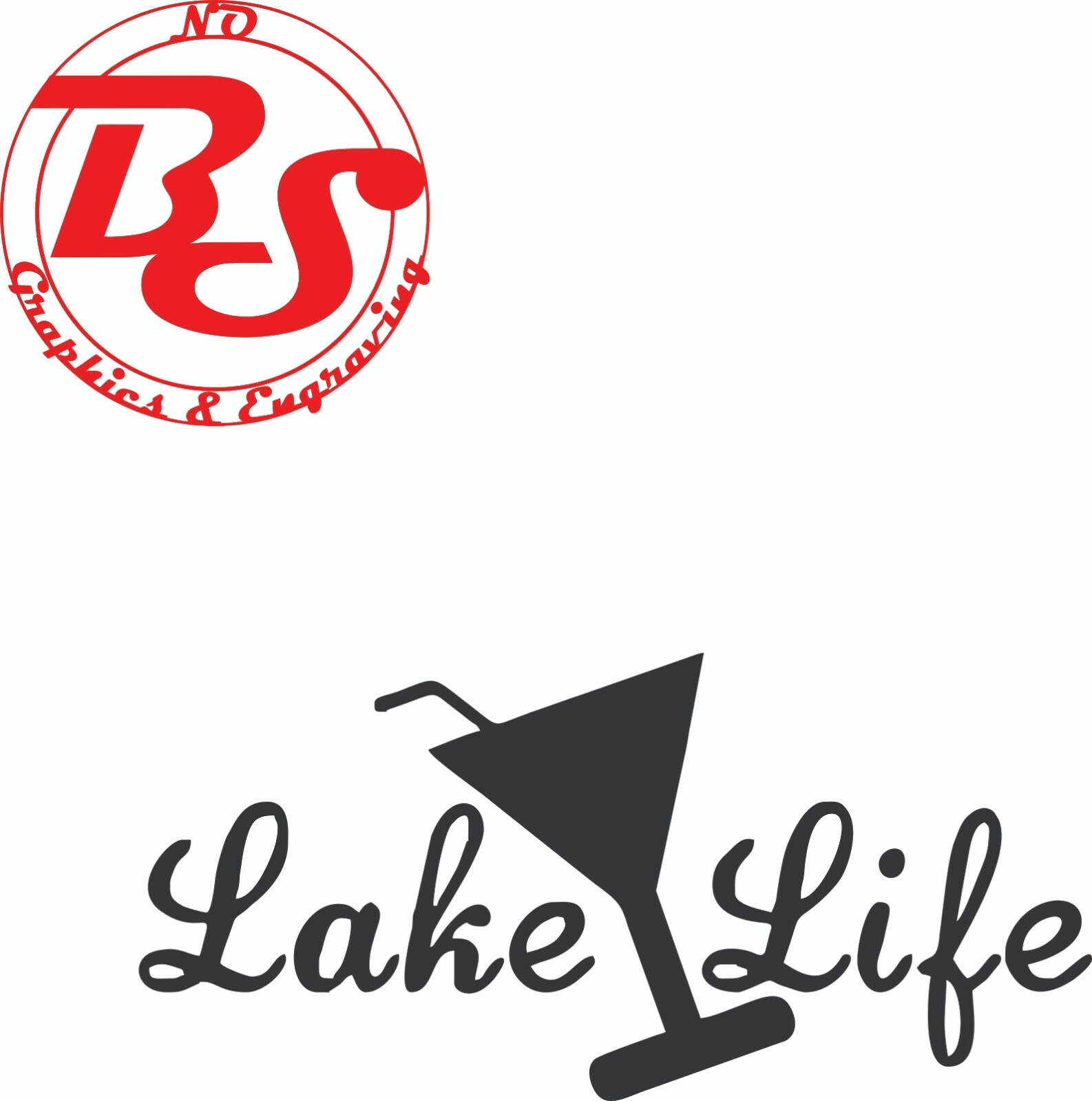 6" Lake Life Pontoon Vinyl Decal Party Boat Sticker Fishing Summer Fish Car noBS