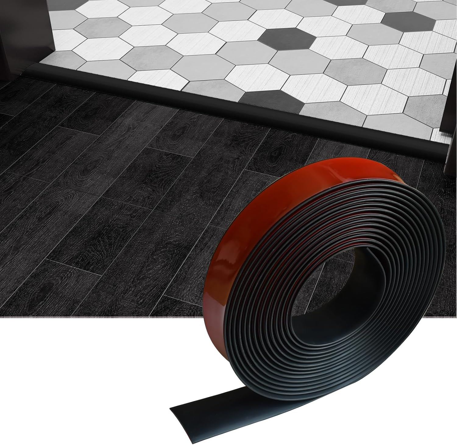 Floor/Door Flat Transition Strip & Self Adhesive Floor Vinyl Floor Edge Trim Lam