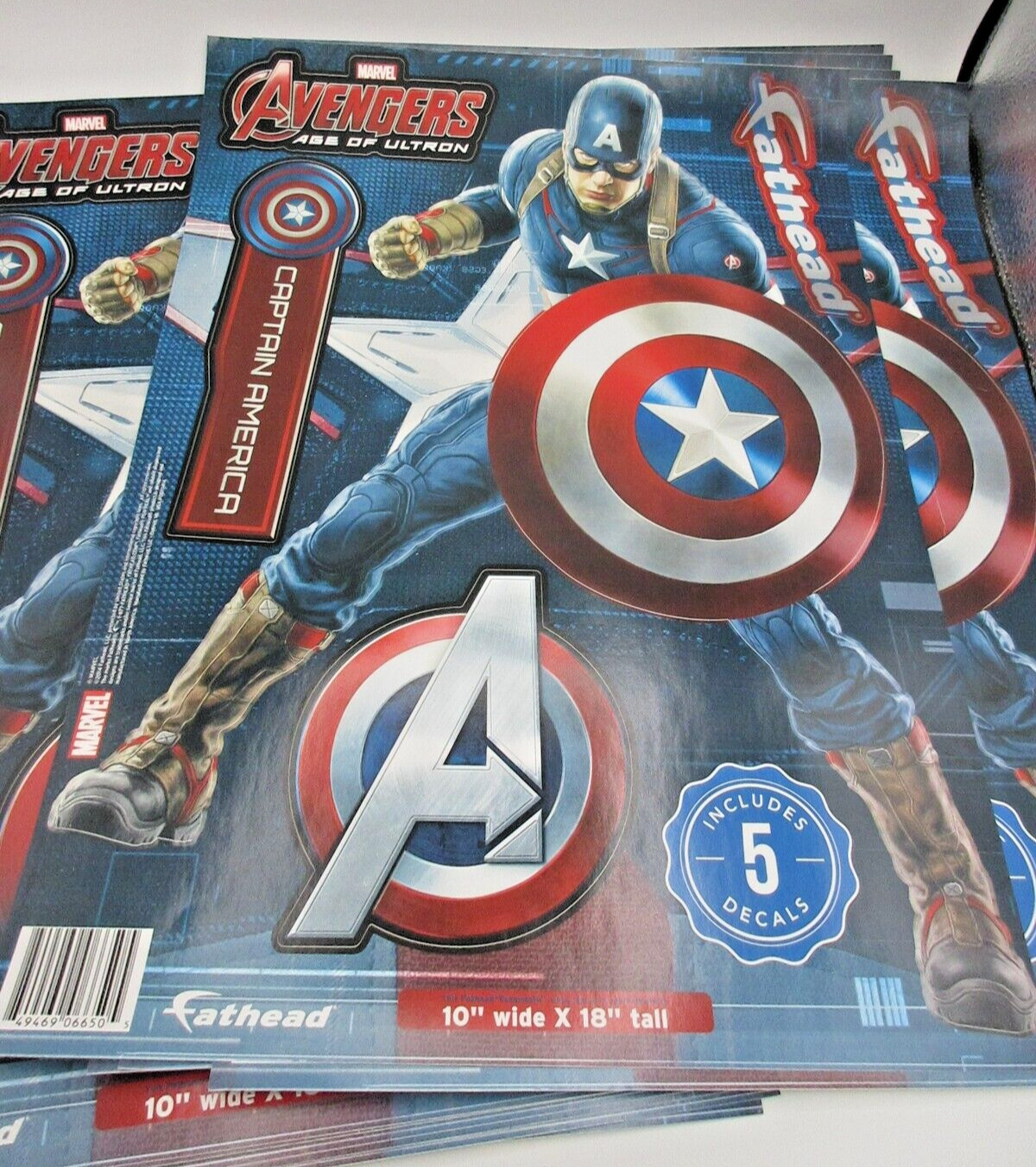 FATHEAD Marvel 2014 Decals Avengers Age of the Ultron Iron Man 42 PC RESALE LOT